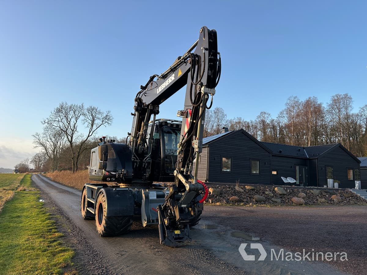 Hjulgrävare Liebherr A916 Compact Litronic med grävsystem - Bandgrävare: bild 2 Hjulgrävare Liebherr A916 Compact Litronic med grävsystem - Bandgrävare: bild 2