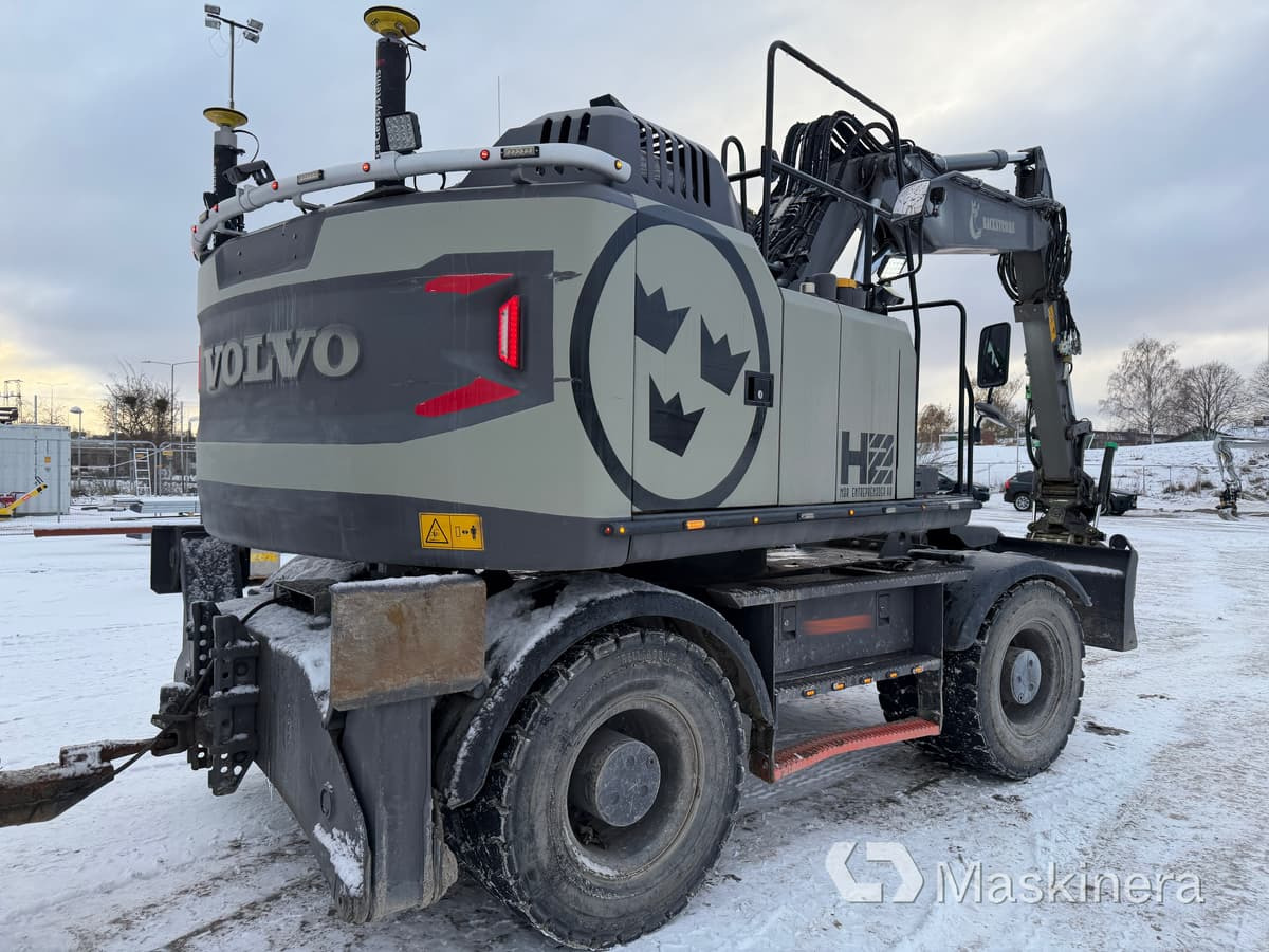 Hjulgrävare Volvo EW160E med tillbehör - Bandgrävare: bild 5 Hjulgrävare Volvo EW160E med tillbehör - Bandgrävare: bild 5