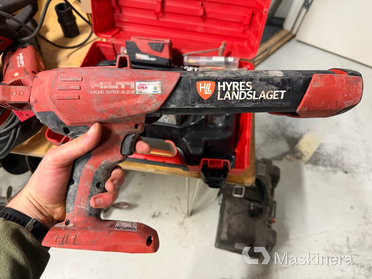 Injekteringspistol Hilti HDE 500-22 - Entreprenadutrustning: bild 2 Injekteringspistol Hilti HDE 500-22 - Entreprenadutrustning: bild 2