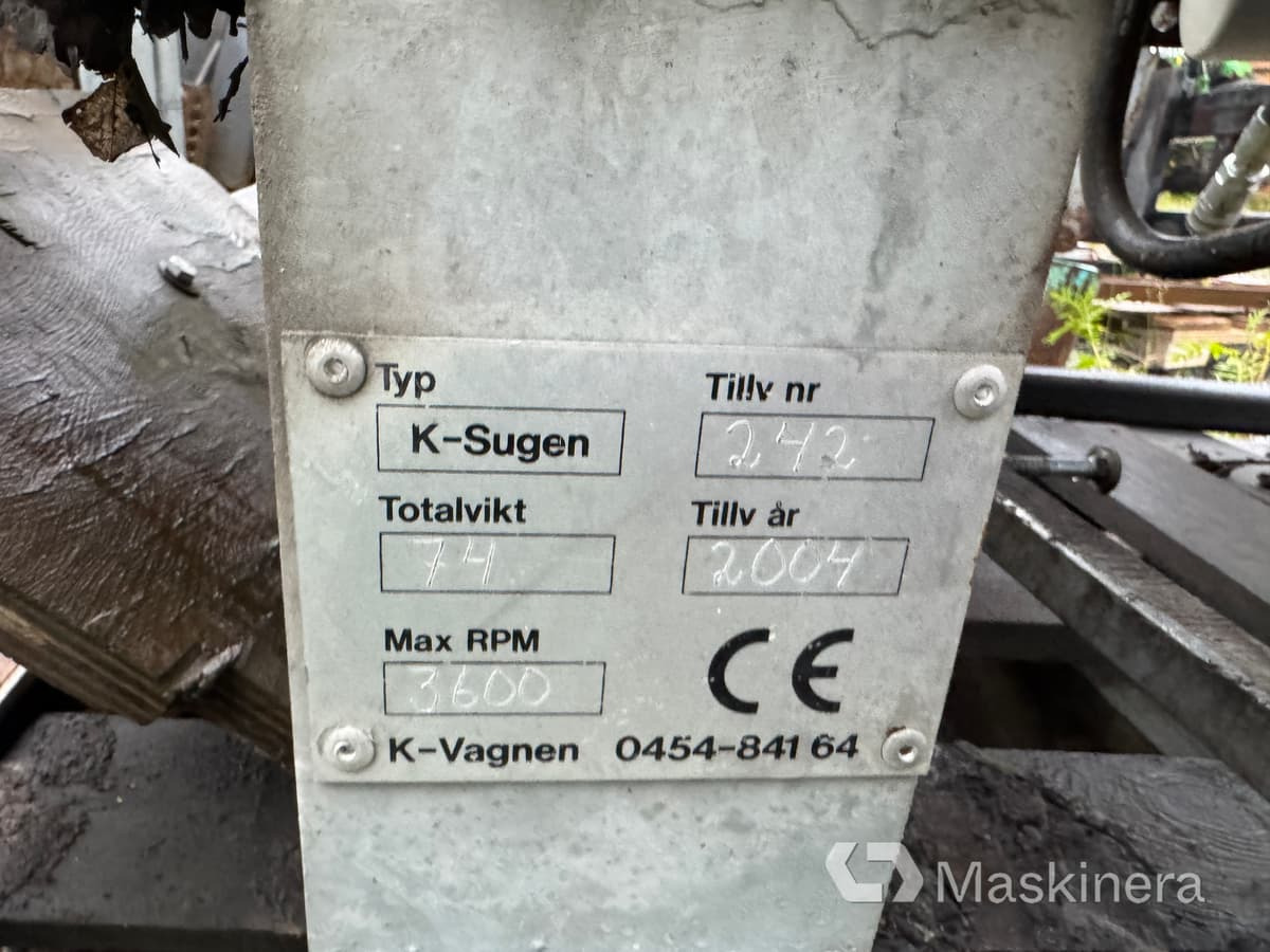 K-Mek K-Sugen Lövblås med motor K-Vagnen K-Sugen - Trädgårdsmaskin: bild 4 K-Mek K-Sugen Lövblås med motor K-Vagnen K-Sugen - Trädgårdsmaskin: bild 4