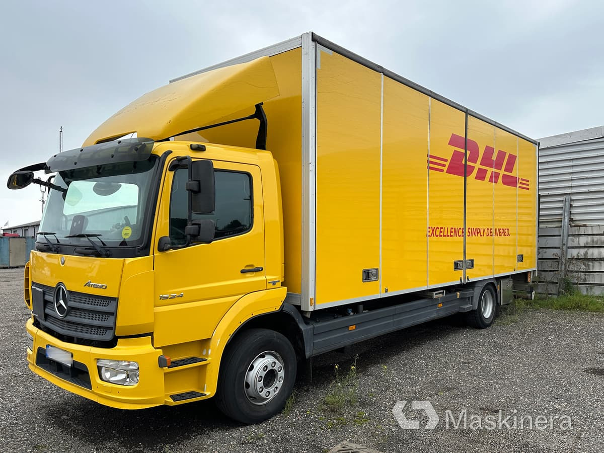 Lastbil Mercedes-Benz Atego - Lastbil med skåp: bild 1 Lastbil Mercedes-Benz Atego - Lastbil med skåp: bild 1
