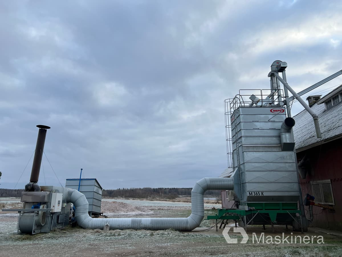 Mepu M365K & Mabre GDS 580 C65 Spannmålstork Mepu M365 K med flispanna Mabre GDS580C65 - Utrustning för processering av skörd: bild 2 Mepu M365K & Mabre GDS 580 C65 Spannmålstork Mepu M365 K med flispanna Mabre GDS580C65 - Utrustning för processering av skörd: bild 2