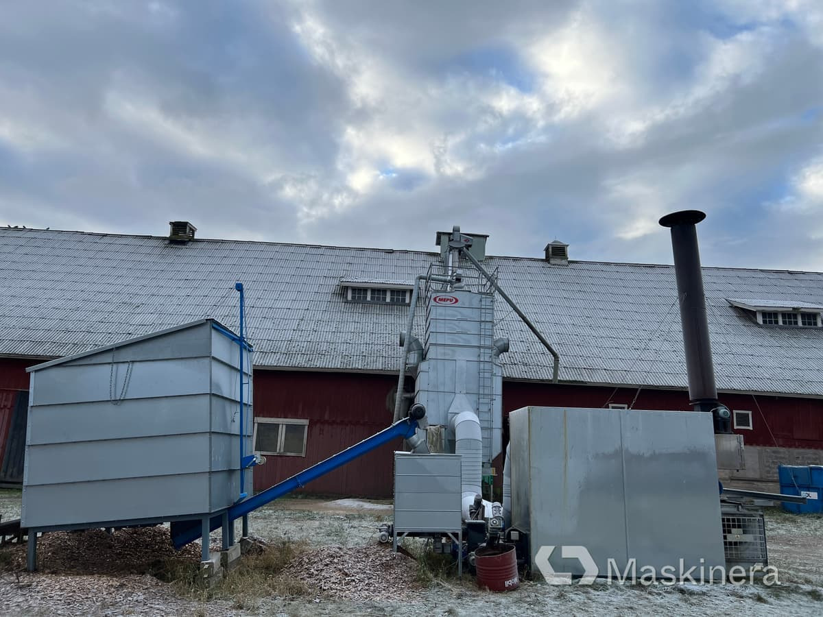 Mepu M365K & Mabre GDS 580 C65 Spannmålstork Mepu M365 K med flispanna Mabre GDS580C65 - Utrustning för processering av skörd: bild 5 Mepu M365K & Mabre GDS 580 C65 Spannmålstork Mepu M365 K med flispanna Mabre GDS580C65 - Utrustning för processering av skörd: bild 5