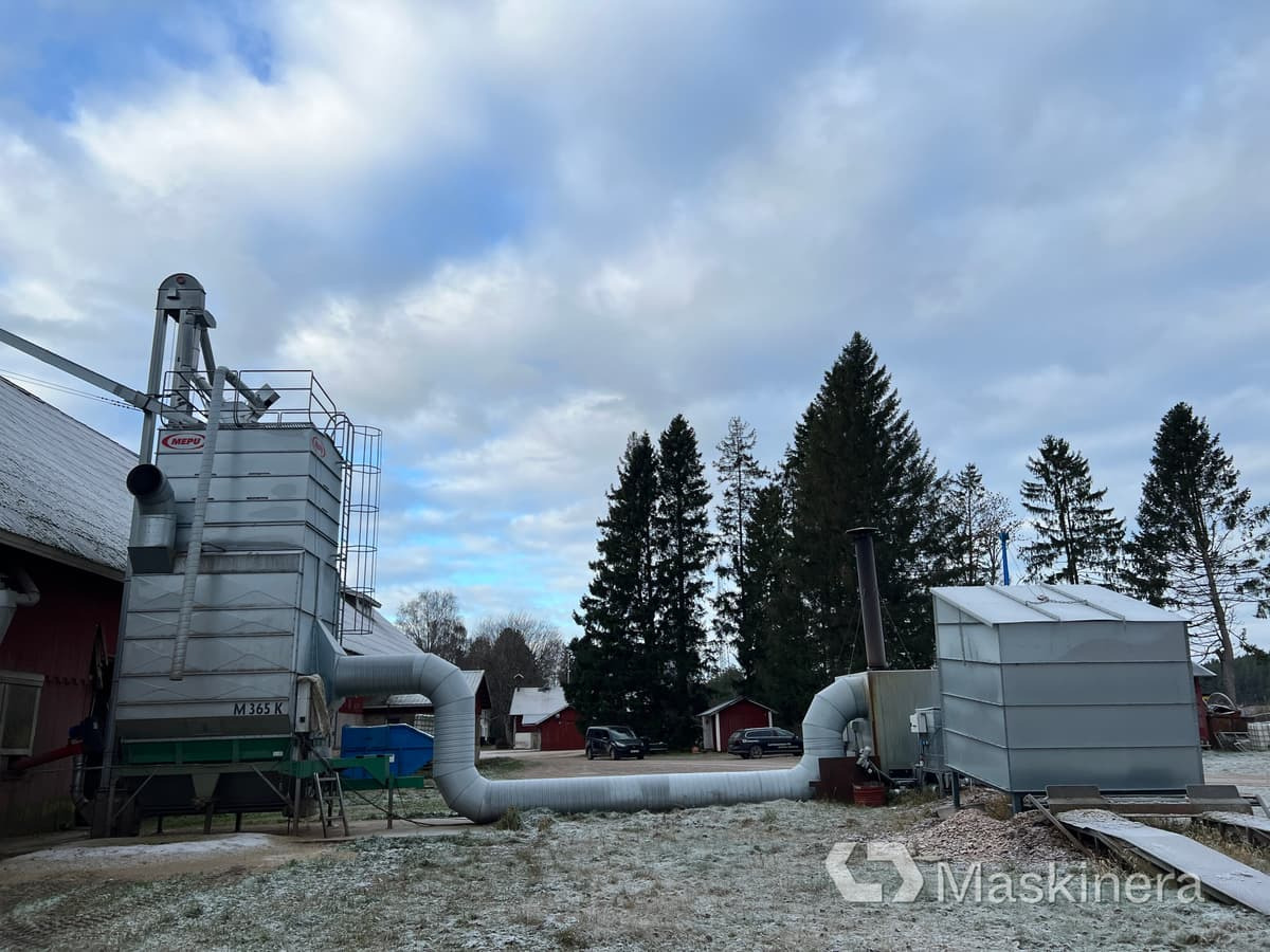 Mepu M365K & Mabre GDS 580 C65 Spannmålstork Mepu M365 K med flispanna Mabre GDS580C65 - Utrustning för processering av skörd: bild 4 Mepu M365K & Mabre GDS 580 C65 Spannmålstork Mepu M365 K med flispanna Mabre GDS580C65 - Utrustning för processering av skörd: bild 4