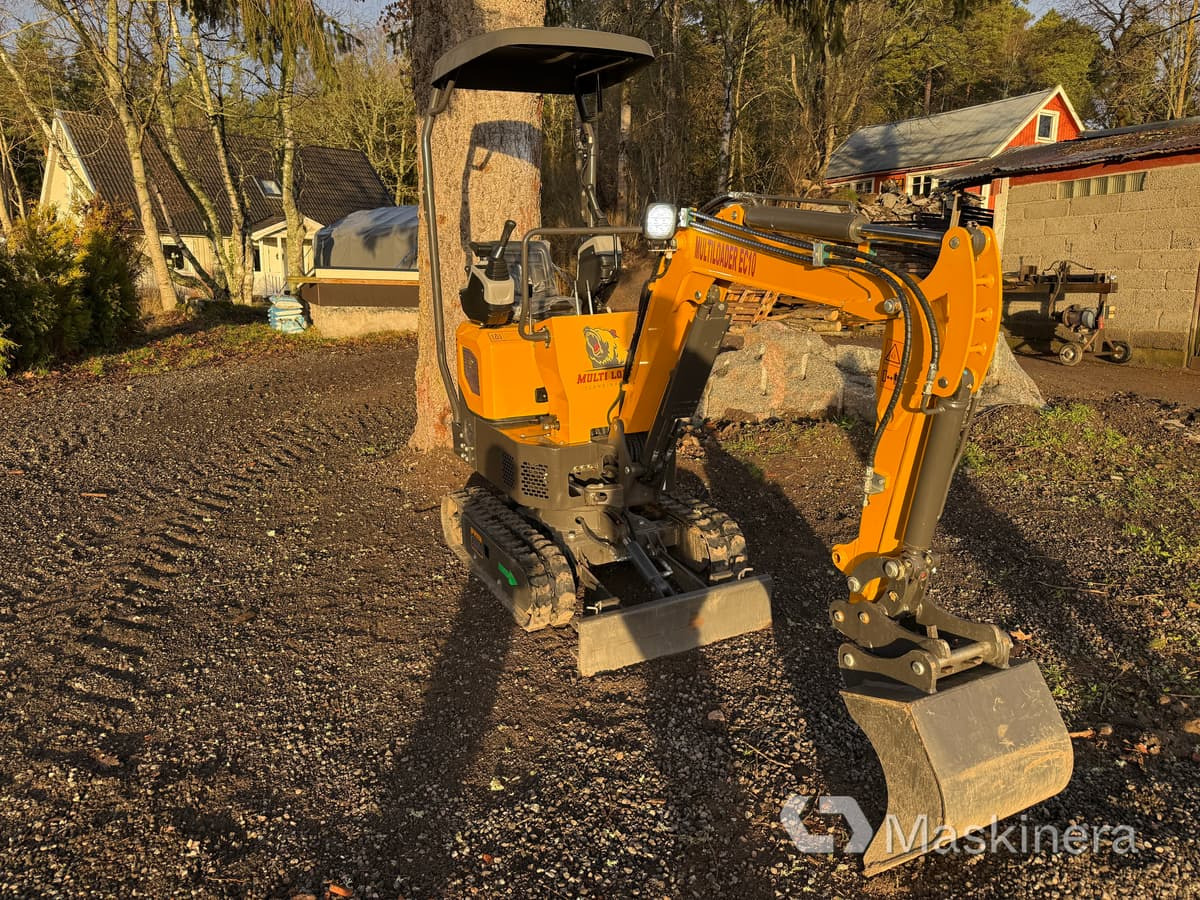 Minigrävare Multiloader EC10 - Bandgrävare: bild 3 Minigrävare Multiloader EC10 - Bandgrävare: bild 3