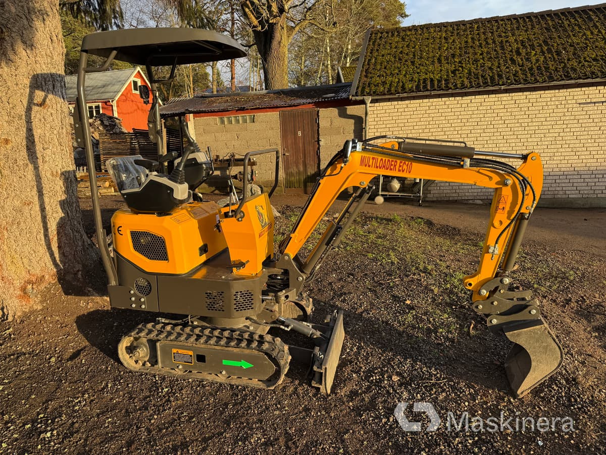 Minigrävare Multiloader EC10 - Bandgrävare: bild 4 Minigrävare Multiloader EC10 - Bandgrävare: bild 4