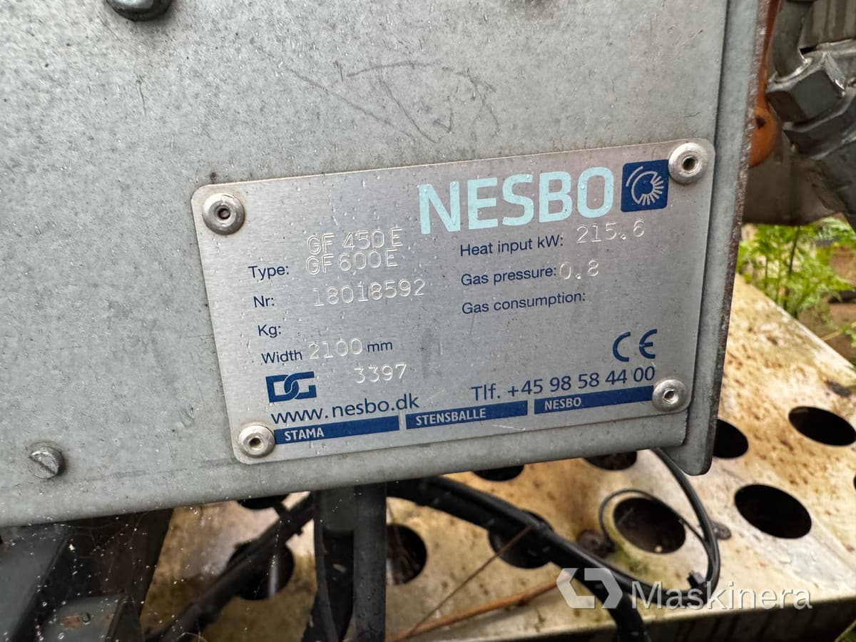 Ogräsbrännare Nesbo GF450E / GF600E - Trädgårdsmaskin: bild 5 Ogräsbrännare Nesbo GF450E / GF600E - Trädgårdsmaskin: bild 5