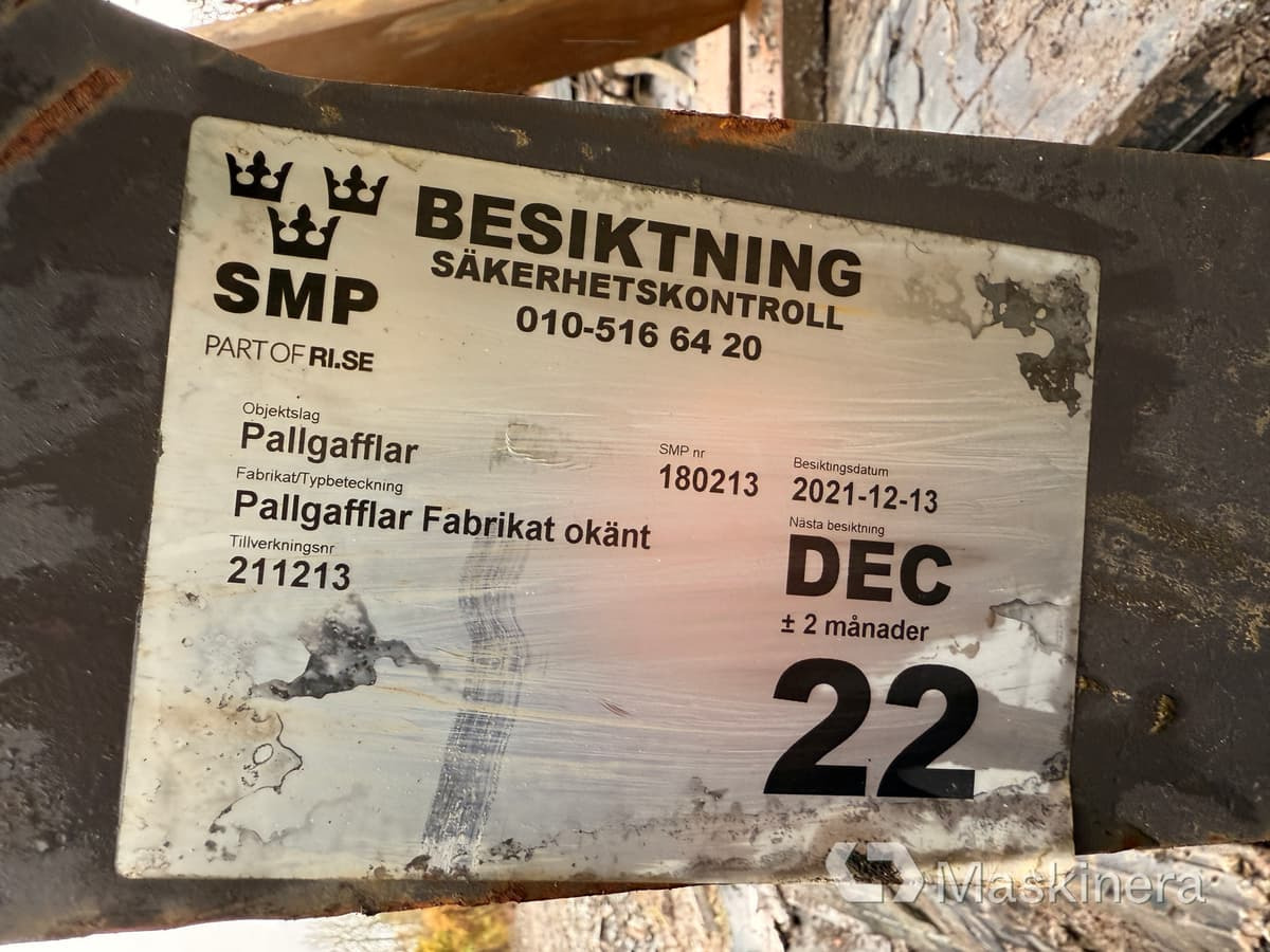 Pallgafflar/Gaffelställ Stor-stora BM-fäste - Gafflar: bild 4 Pallgafflar/Gaffelställ Stor-stora BM-fäste - Gafflar: bild 4