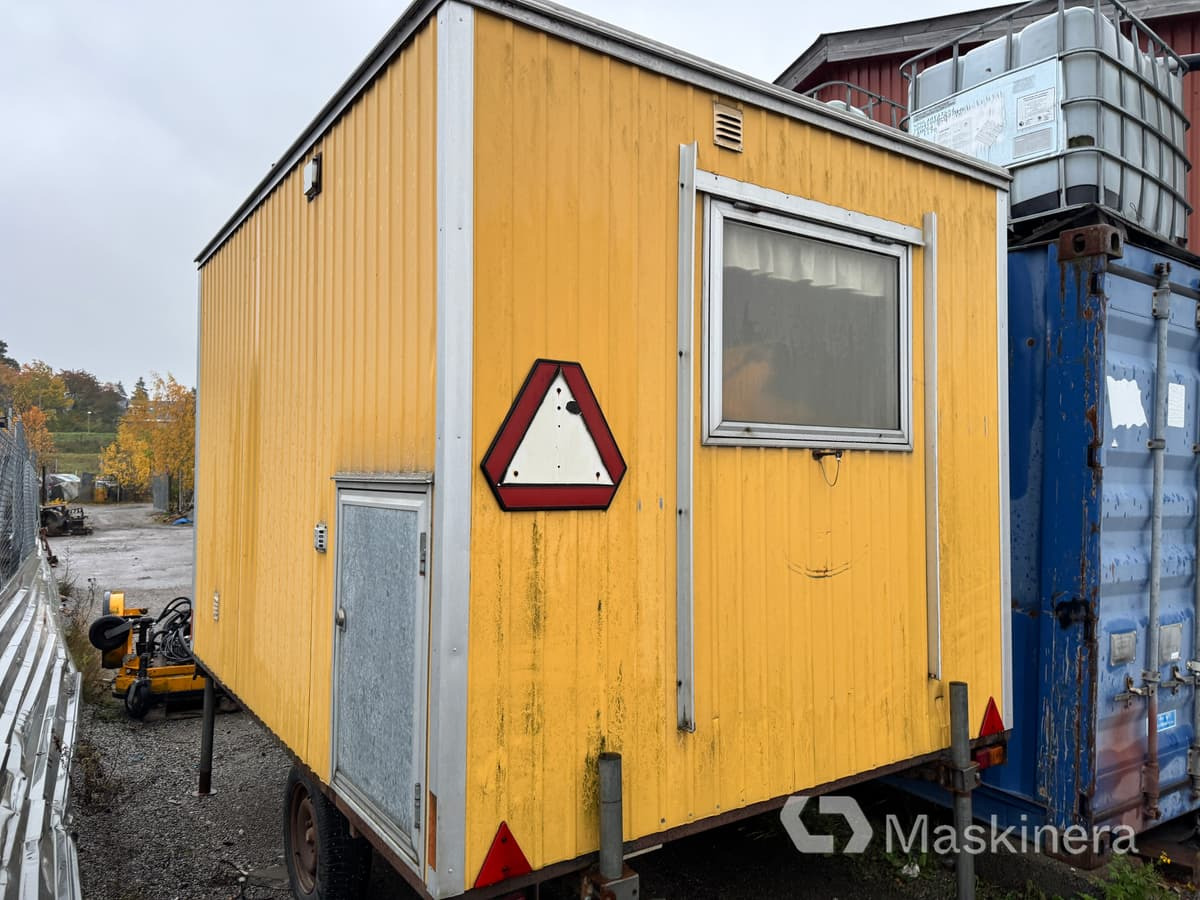 Personalvagn Valla Vagnen TRV 4 - Container hus, Släp: bild 2 Personalvagn Valla Vagnen TRV 4 - Container hus, Släp: bild 2