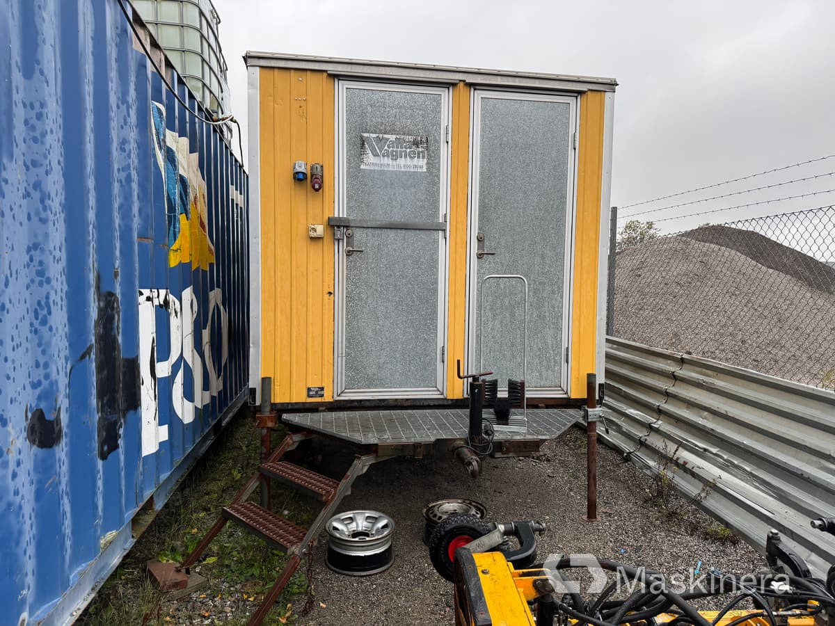Personalvagn Valla Vagnen TRV 4 - Container hus, Släp: bild 3 Personalvagn Valla Vagnen TRV 4 - Container hus, Släp: bild 3