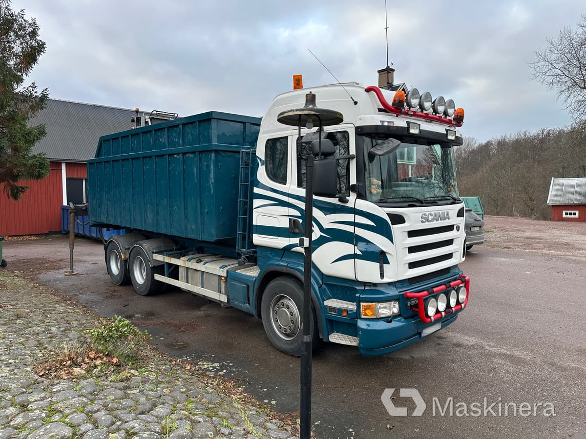 SCANIA R500LB6X4HHA Lastväxlare Scania R500 med FTG V10CX kran - Lastväxlare lastbil: bild 3 SCANIA R500LB6X4HHA Lastväxlare Scania R500 med FTG V10CX kran - Lastväxlare lastbil: bild 3