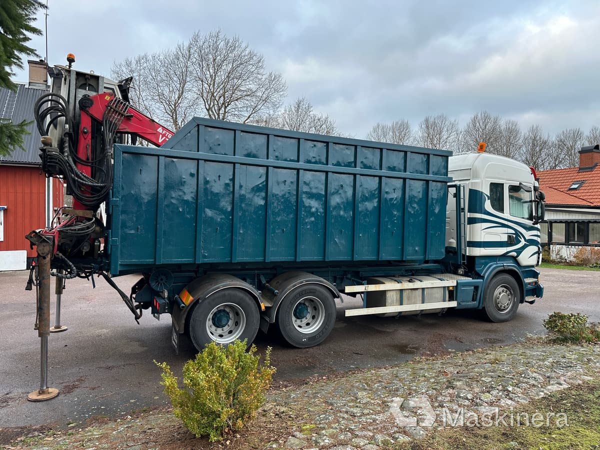 SCANIA R500LB6X4HHA Lastväxlare Scania R500 med FTG V10CX kran - Lastväxlare lastbil: bild 5 SCANIA R500LB6X4HHA Lastväxlare Scania R500 med FTG V10CX kran - Lastväxlare lastbil: bild 5