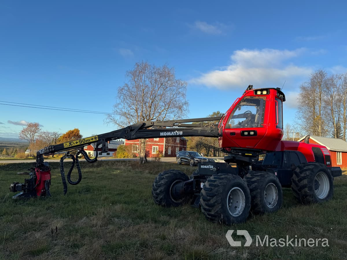 Skördare Komatsu XH 911 CX-6 - Skördare: bild 1 Skördare Komatsu XH 911 CX-6 - Skördare: bild 1