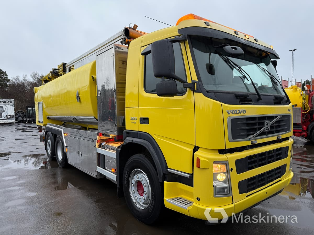 Slamsug / Spolbil med kran Volvo FM 380 6X2 - Sugbil: bild 3 Slamsug / Spolbil med kran Volvo FM 380 6X2 - Sugbil: bild 3