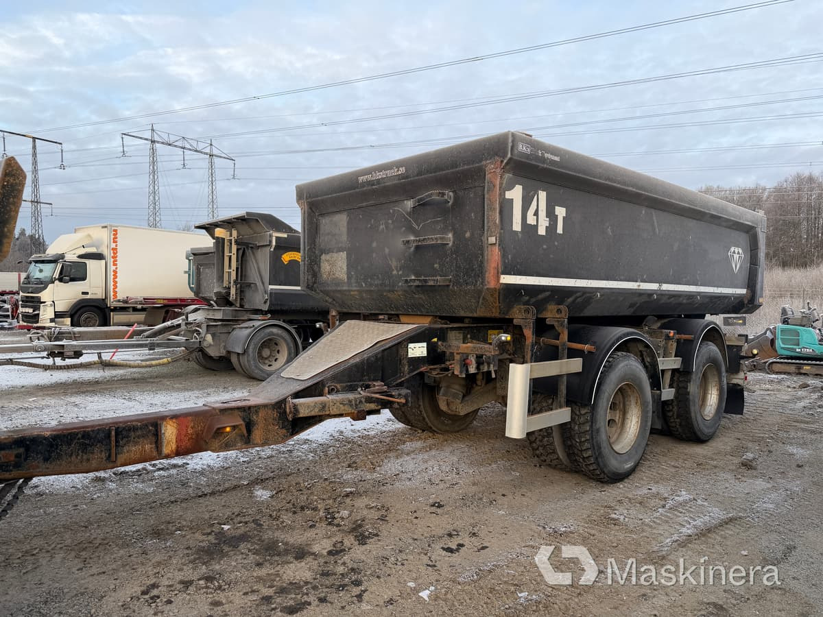 Släp B.K:S 12-20 med tipp - Tippsläp: bild 1 Släp B.K:S 12-20 med tipp - Tippsläp: bild 1