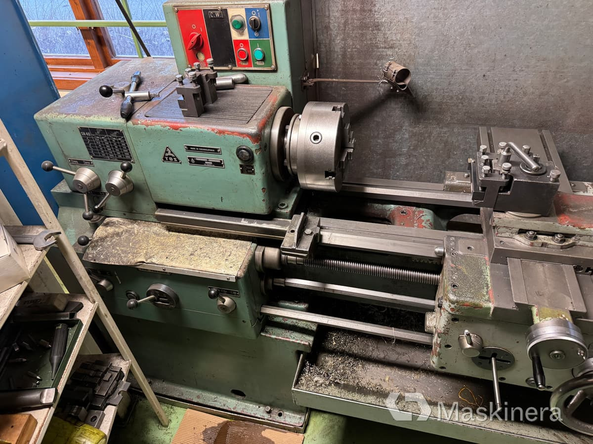Svarv Tos Trencin SN 40 B med tillbehör - Metallsvarv: bild 2 Svarv Tos Trencin SN 40 B med tillbehör - Metallsvarv: bild 2