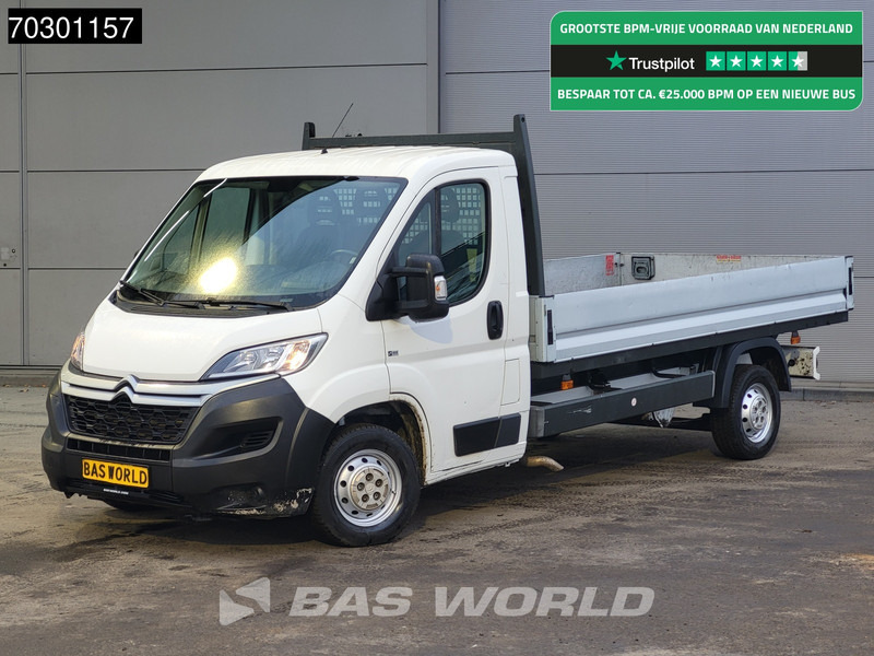 Citroën Jumper 130 PK Open Laadbak Navi Airco Cruise Euro6 Pritsche Pickup Airco Cruise control - Transportbil med flak: bild 1 Citroën Jumper 130 PK Open Laadbak Navi Airco Cruise Euro6 Pritsche Pickup Airco Cruise control - Transportbil med flak: bild 1