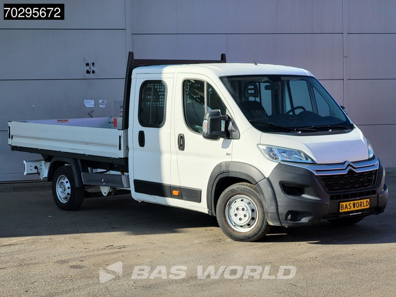 Citroën Jumper 140PK Open Laadbak Dubbel Cabine Airco Euro6 Pritsche Pickup Open Box Airco - Transportbil med flak: bild 3 Citroën Jumper 140PK Open Laadbak Dubbel Cabine Airco Euro6 Pritsche Pickup Open Box Airco - Transportbil med flak: bild 3