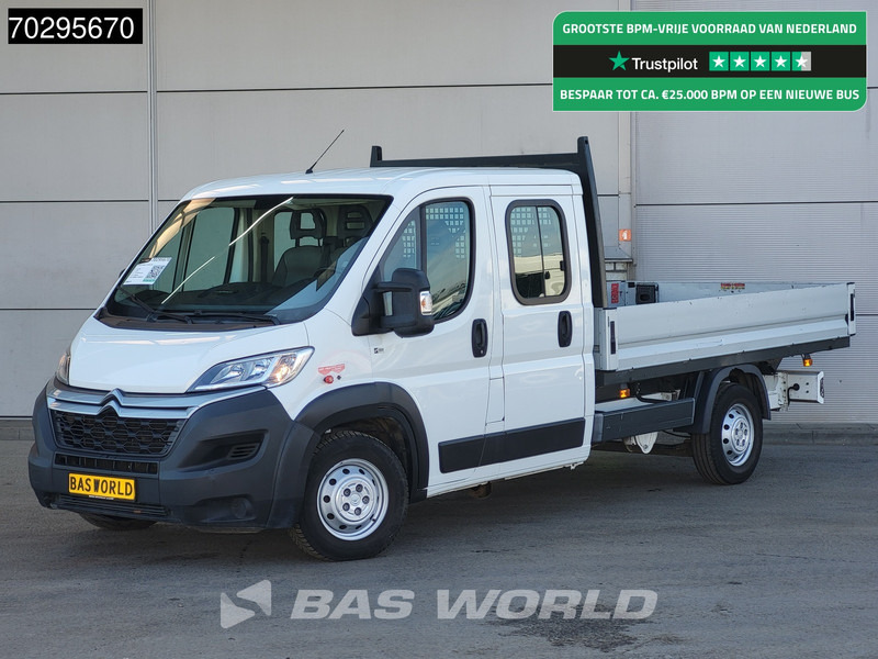 Citroën Jumper 140PK Open Laadbak Dubbele Cabine Euro6 Pritsche Pickup Open Box - Transportbil med flak: bild 1 Citroën Jumper 140PK Open Laadbak Dubbele Cabine Euro6 Pritsche Pickup Open Box - Transportbil med flak: bild 1