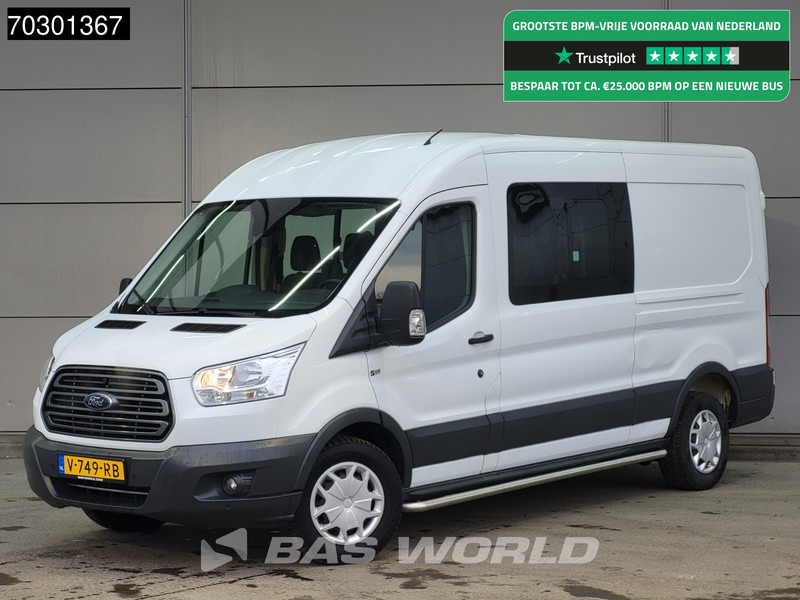Ford Transit 130pk Dubbel Cabine L3H2 Trekhaak Airco Cruise Camera Parkeersensoren Euro6 DC Doka Mixto Airco Trekhaak Cruise control - Små skåpbil: bild 1 Ford Transit 130pk Dubbel Cabine L3H2 Trekhaak Airco Cruise Camera Parkeersensoren Euro6 DC Doka Mixto Airco Trekhaak Cruise control - Små skåpbil: bild 1