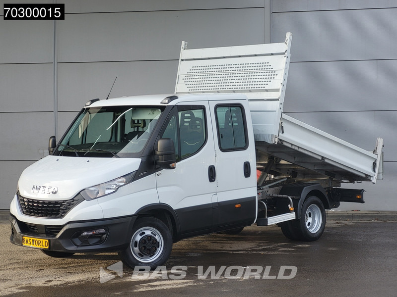 Iveco Daily 35C14 Dubbel Cabine Kipper Dubbellucht 3,5t Trekhaak Airco Cruise Euro6 Tipper Benne Kieper Airco Trekhaak Cruise control - Transportbil med tippflak: bild 2 Iveco Daily 35C14 Dubbel Cabine Kipper Dubbellucht 3,5t Trekhaak Airco Cruise Euro6 Tipper Benne Kieper Airco Trekhaak Cruise control - Transportbil med tippflak: bild 2