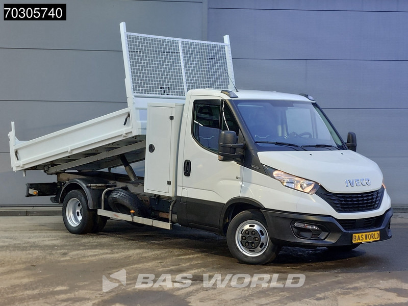Transportbil med tippflak Iveco Daily 35C14 Kipper met Kist Dubbellucht 3,5t Trekhaak Airco Cruise Euro6 Tipper Benne Kieper Airco Trekhaak Cruise control: bild 6