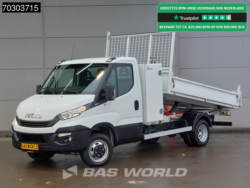 Iveco Daily 35C14 Kipper met Kist Dubbellucht 3,5t Trekhaak Cruise Euro6 Tipper Benne Kieper Trekhaak Cruise control - Transportbil med tippflak: bild 1 Iveco Daily 35C14 Kipper met Kist Dubbellucht 3,5t Trekhaak Cruise Euro6 Tipper Benne Kieper Trekhaak Cruise control - Transportbil med tippflak: bild 1