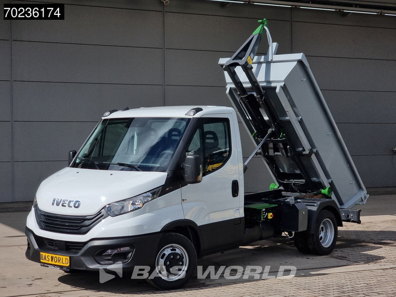 Iveco Daily 35C16 3.0L 160PK Haakarm Airco Cruise Euro6 Kipper Hooklift Abrollkipper 2m3 Airco Cruise control - Transportbil med tippflak: bild 5 Iveco Daily 35C16 3.0L 160PK Haakarm Airco Cruise Euro6 Kipper Hooklift Abrollkipper 2m3 Airco Cruise control - Transportbil med tippflak: bild 5