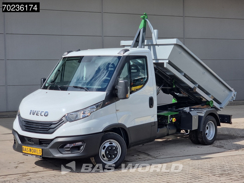 Iveco Daily 35C16 3.0L 160PK Haakarm Airco Cruise Euro6 Kipper Hooklift Abrollkipper 2m3 Airco Cruise control - Transportbil med tippflak: bild 3 Iveco Daily 35C16 3.0L 160PK Haakarm Airco Cruise Euro6 Kipper Hooklift Abrollkipper 2m3 Airco Cruise control - Transportbil med tippflak: bild 3