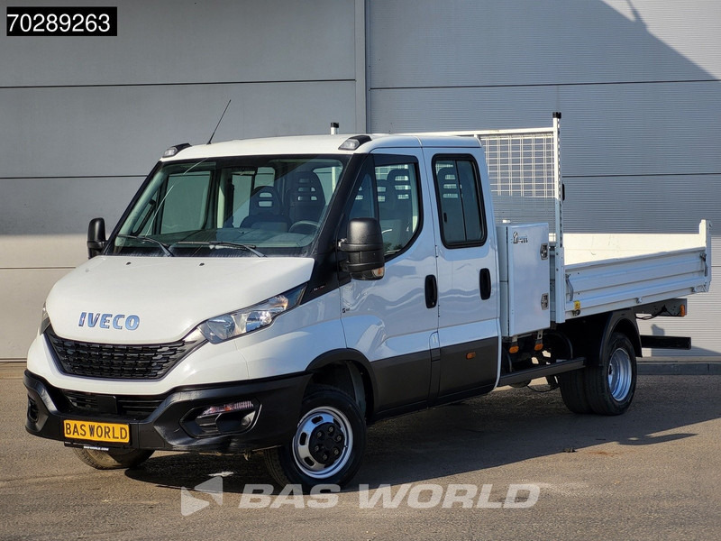 Iveco Daily 35C16 3.0L Open Laadbak met Kist Dubbel Cabine Dubbellucht 3,5t Trekhaak Navi Airco Cruise Camera Euro6 Pritsche Pickup Open Box - Transportbil med flak: bild 3 Iveco Daily 35C16 3.0L Open Laadbak met Kist Dubbel Cabine Dubbellucht 3,5t Trekhaak Navi Airco Cruise Camera Euro6 Pritsche Pickup Open Box - Transportbil med flak: bild 3