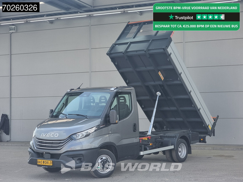 Iveco Daily 35C21 3.0L Automaat 210PK Open Laadbak Dubbellucht 2025-Model 3,5T Trekvermogen LED ACC Airco CarPlay Euro6 Tipper Benne Kieper - Transportbil med tippflak: bild 1 Iveco Daily 35C21 3.0L Automaat 210PK Open Laadbak Dubbellucht 2025-Model 3,5T Trekvermogen LED ACC Airco CarPlay Euro6 Tipper Benne Kieper - Transportbil med tippflak: bild 1