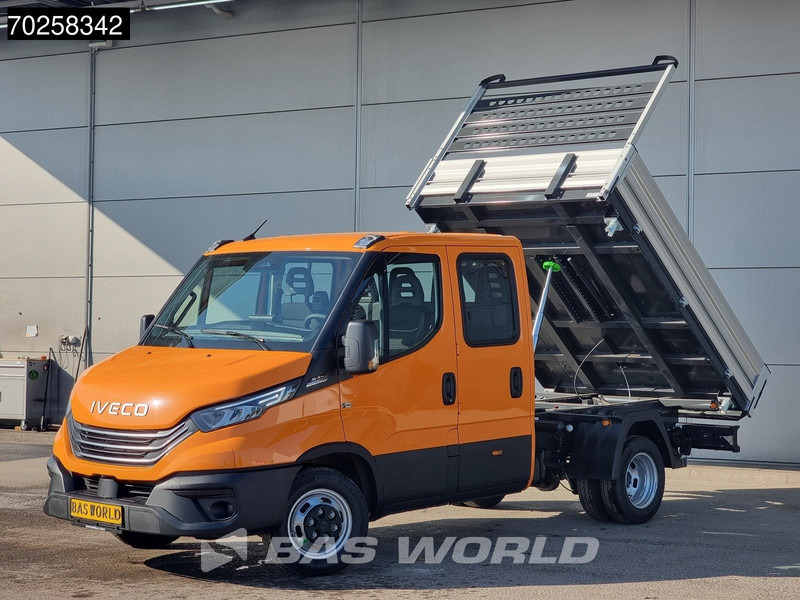 Iveco Daily 35C21 3-Zijdige Kipper Dubbel Cabine 210PK 3.0L Dubbellucht 3,5t Trekhaak ACC Airco LED Camera CarPlay Euro6 Tipper Benne Kieper - Transportbil med tippflak: bild 5 Iveco Daily 35C21 3-Zijdige Kipper Dubbel Cabine 210PK 3.0L Dubbellucht 3,5t Trekhaak ACC Airco LED Camera CarPlay Euro6 Tipper Benne Kieper - Transportbil med tippflak: bild 5