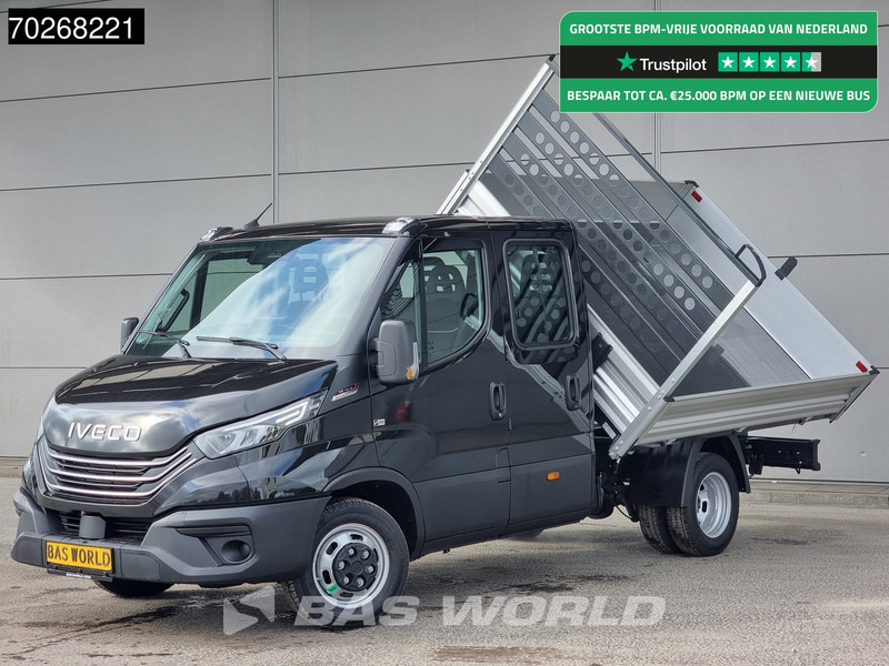 Iveco Daily 35C21 3 zijdige Kipper Dubbel Cabine 210PK 3.0L Dubbellucht Airco Cruise LED Camera Tipper Benne Kieper 2m3 Airco - Transportbil med tippflak: bild 1 Iveco Daily 35C21 3 zijdige Kipper Dubbel Cabine 210PK 3.0L Dubbellucht Airco Cruise LED Camera Tipper Benne Kieper 2m3 Airco - Transportbil med tippflak: bild 1