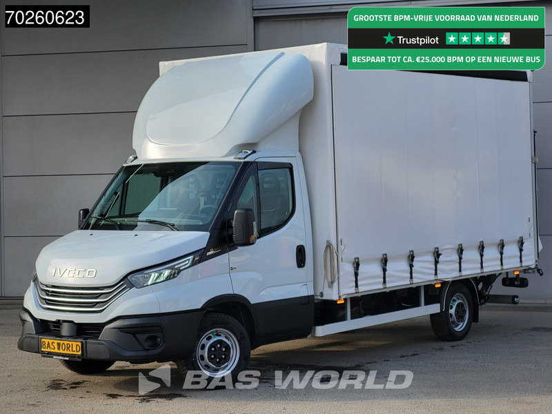 Iveco Daily 35S21 3.0L Automaat Schuifzeilen Laadklep 210PK 2025-Model ACC LED CarPlay Euro6 Schuifzeil Koffer Meubelbak Bakwagen 22m3 Airco - Transportbil med kapell: bild 1 Iveco Daily 35S21 3.0L Automaat Schuifzeilen Laadklep 210PK 2025-Model ACC LED CarPlay Euro6 Schuifzeil Koffer Meubelbak Bakwagen 22m3 Airco - Transportbil med kapell: bild 1