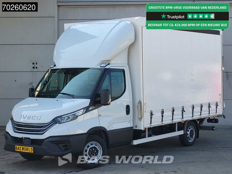 Iveco Daily 35S21 3.0L Automaat Schuifzeilen Laadklep 210PK 2025-Model ACC LED CarPlay Euro6 Schuifzeil Koffer Meubelbak Bakwagen 23m3 Airco - Transportbil med kapell: bild 1 Iveco Daily 35S21 3.0L Automaat Schuifzeilen Laadklep 210PK 2025-Model ACC LED CarPlay Euro6 Schuifzeil Koffer Meubelbak Bakwagen 23m3 Airco - Transportbil med kapell: bild 1