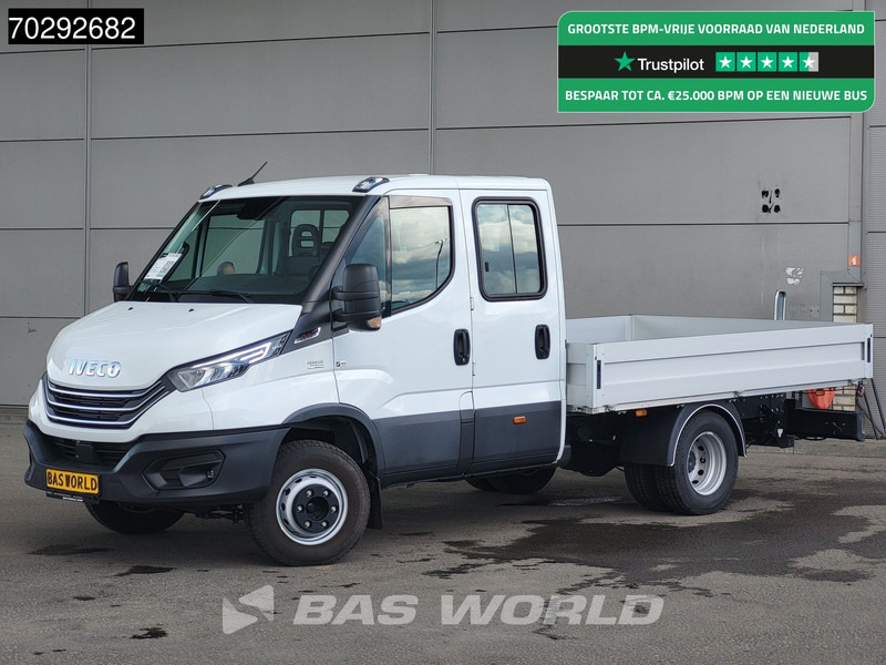 Iveco Daily 70C21 3.0L Automaat Dubbellucht 210PK Open Laadbak 3,5t Trekhaak 210PK LED Airco Cruise Euro6 Pritsche Pickup Airco Trekhaak Cru - Transportbil med flak: bild 1 Iveco Daily 70C21 3.0L Automaat Dubbellucht 210PK Open Laadbak 3,5t Trekhaak 210PK LED Airco Cruise Euro6 Pritsche Pickup Airco Trekhaak Cru - Transportbil med flak: bild 1