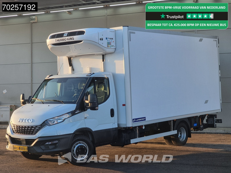 Kylbil Iveco Daily 72C21 3.0L Koelwagen Laadklep Thermo King T-600R 380V Luchtvering Koelwagen Airco Cruise Camera Koeler Koel Kühlwagen 28m3 Airco: bild 1