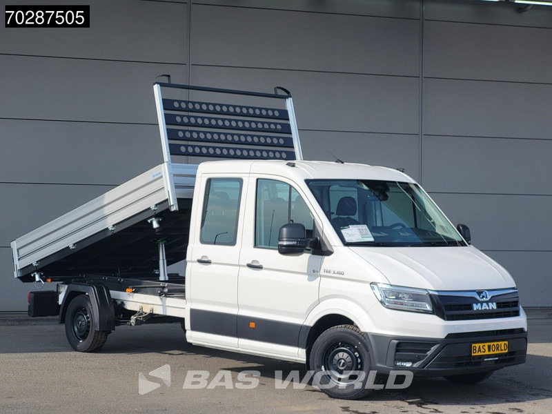 MAN TGE 3.180 Driezijdige Kipper Automaat Dubbel Cabine 2025 Facelift 180PK Trekhaak LED Navi ACC Airco Cruise Euro6 Kipper Tippe Benne Kieper - Transportbil med tippflak: bild 2 MAN TGE 3.180 Driezijdige Kipper Automaat Dubbel Cabine 2025 Facelift 180PK Trekhaak LED Navi ACC Airco Cruise Euro6 Kipper Tippe Benne Kieper - Transportbil med tippflak: bild 2