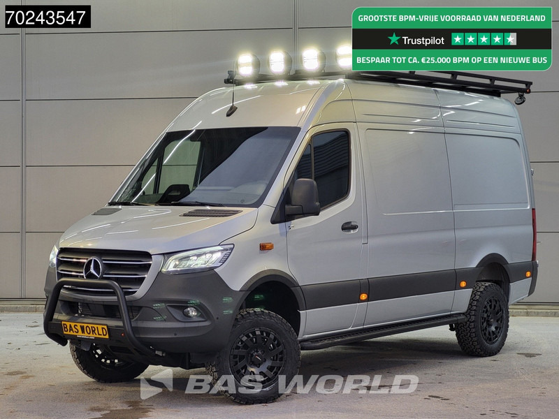 Mercedes-Benz Sprinter 319 CDI Automaat L2H2 4x4 New Model! Overland Special Off Grid ACC Camera MBUX Allrad 4WD Camper basis 10m3 Airco - Skåpbil: bild 1 Mercedes-Benz Sprinter 319 CDI Automaat L2H2 4x4 New Model! Overland Special Off Grid ACC Camera MBUX Allrad 4WD Camper basis 10m3 Airco - Skåpbil: bild 1