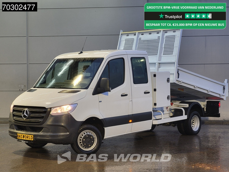 Mercedes-Benz Sprinter 514 CDI Kipper met Kist Dubbel Cabine Dubbellucht 3,5 Trekhaak Airco Cruise Euro6 Tipper Benne Kieper Airco Trekhaak Cruise cont - Transportbil med tippflak: bild 1 Mercedes-Benz Sprinter 514 CDI Kipper met Kist Dubbel Cabine Dubbellucht 3,5 Trekhaak Airco Cruise Euro6 Tipper Benne Kieper Airco Trekhaak Cruise cont - Transportbil med tippflak: bild 1