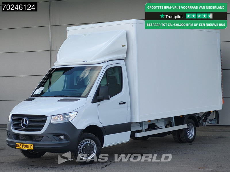 Mercedes-Benz Sprinter 515 CDI Automaat 1000kg Laadklep Zijdeur Dubbellucht Bakwagen MBUX Airco Cruise CarPlay D'Hollandia Euro6 Koffer Meubelbak 21m3 - Volymskåp: bild 1 Mercedes-Benz Sprinter 515 CDI Automaat 1000kg Laadklep Zijdeur Dubbellucht Bakwagen MBUX Airco Cruise CarPlay D'Hollandia Euro6 Koffer Meubelbak 21m3 - Volymskåp: bild 1