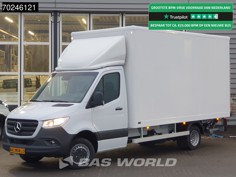 Mercedes-Benz Sprinter 515 CDI Automaat 1000kg Laadklep Zijdeur Dubbellucht Bakwagen MBUX Airco Cruise CarPlay D'Hollandia Euro6 Koffer Meubelbak 21m3 - Volymskåp: bild 1 Mercedes-Benz Sprinter 515 CDI Automaat 1000kg Laadklep Zijdeur Dubbellucht Bakwagen MBUX Airco Cruise CarPlay D'Hollandia Euro6 Koffer Meubelbak 21m3 - Volymskåp: bild 1