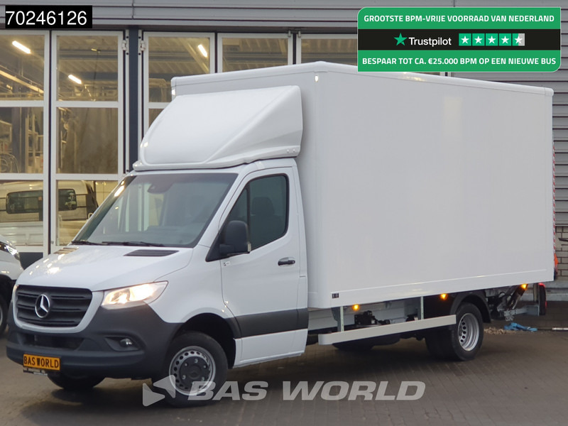Mercedes-Benz Sprinter 515 CDI Automaat 1000kg Laadklep Zijdeur Dubbellucht Bakwagen MBUX Airco Cruise CarPlay D'Hollandia Euro6 Koffer Meubelbak 21m3 - Volymskåp: bild 1 Mercedes-Benz Sprinter 515 CDI Automaat 1000kg Laadklep Zijdeur Dubbellucht Bakwagen MBUX Airco Cruise CarPlay D'Hollandia Euro6 Koffer Meubelbak 21m3 - Volymskåp: bild 1
