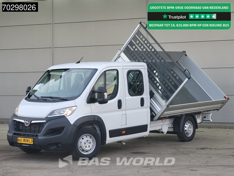 Opel Movano 140PK Driezijdige Kipper Dubbel Cabine Airco Cruise Euro6 Tipper Benne Kieper Dreiseitenkipper Airco Cruise control - Transportbil med tippflak: bild 1 Opel Movano 140PK Driezijdige Kipper Dubbel Cabine Airco Cruise Euro6 Tipper Benne Kieper Dreiseitenkipper Airco Cruise control - Transportbil med tippflak: bild 1
