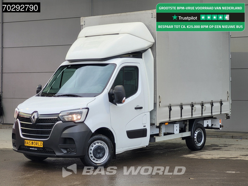 Renault Master 145PK Schuifzeilen Achterdeuren Bakwagen LED Airco Cruise Euro6 Meubelbak Koffer Zeilen Zeilenwagen Schuifzeil Airco Cruise control - Transportbil med kapell: bild 1 Renault Master 145PK Schuifzeilen Achterdeuren Bakwagen LED Airco Cruise Euro6 Meubelbak Koffer Zeilen Zeilenwagen Schuifzeil Airco Cruise control - Transportbil med kapell: bild 1