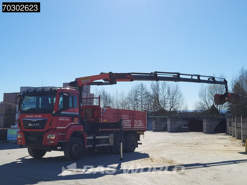 MAN TGS 33.440 6X4 Palfinger PK23001-EH Kran Crane Big-Axle 13m3 tipper Euro 6 - Tippbil lastbil, Kranbil: bild 2 MAN TGS 33.440 6X4 Palfinger PK23001-EH Kran Crane Big-Axle 13m3 tipper Euro 6 - Tippbil lastbil, Kranbil: bild 2