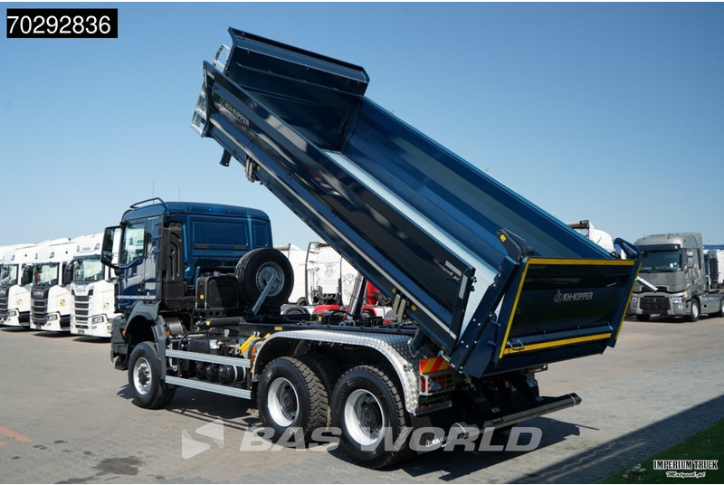 MAN TGS 33.480 TGS 6X6 11m3 KH-3-Way Kipper 6x6 Steel Suspension Automatic Big-Axle Euro 6 - Tippbil lastbil: bild 2 MAN TGS 33.480 TGS 6X6 11m3 KH-3-Way Kipper 6x6 Steel Suspension Automatic Big-Axle Euro 6 - Tippbil lastbil: bild 2
