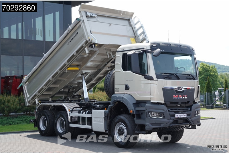 MAN TGS 33.480 TGS 6X6 6x6 3-Way Kipper Big-Axle Euro 6 - Tippbil lastbil: bild 3 MAN TGS 33.480 TGS 6X6 6x6 3-Way Kipper Big-Axle Euro 6 - Tippbil lastbil: bild 3