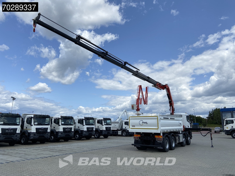 MAN TGS 35.440 8X4 NEW! Fassi F275.026 Kran Crane 13m3 3-Sided Tipper Big-Axle Euro 6 - Tippbil lastbil, Kranbil: bild 5 MAN TGS 35.440 8X4 NEW! Fassi F275.026 Kran Crane 13m3 3-Sided Tipper Big-Axle Euro 6 - Tippbil lastbil, Kranbil: bild 5