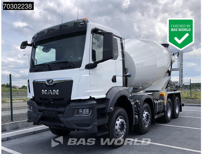 MAN TGS 41.400 8X4 10m3 FML mixer Steelsuspension Manual Airco EURO 2 - Betongbil: bild 1 MAN TGS 41.400 8X4 10m3 FML mixer Steelsuspension Manual Airco EURO 2 - Betongbil: bild 1